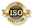 9001:2015 ISO Badge